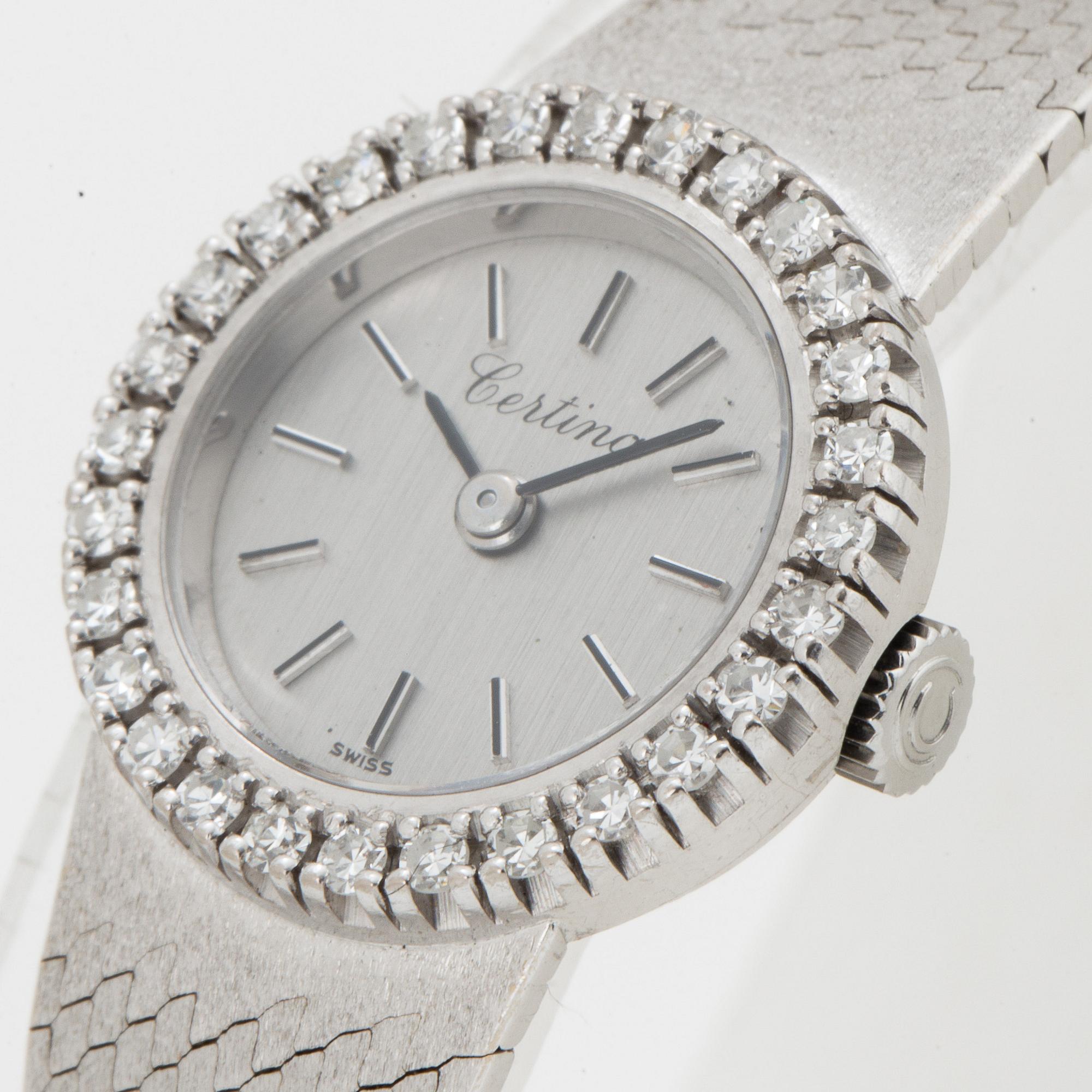 CERTINA, armbandsur, 19 mm.