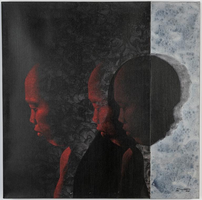 Narakorn Sittites, acrylic on canvas, signed and dated 2005.