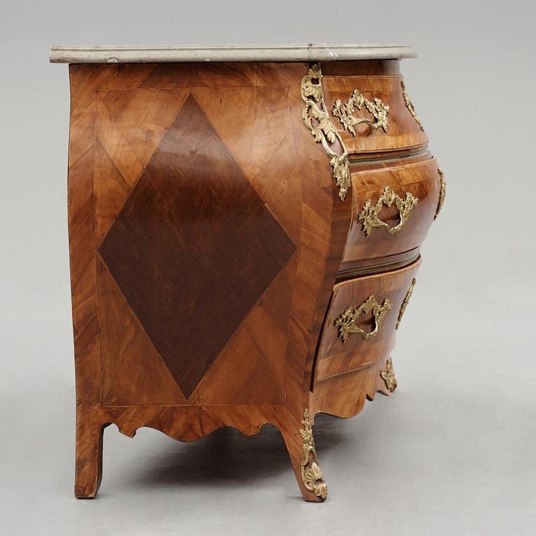 A Swedish Rococo commode.