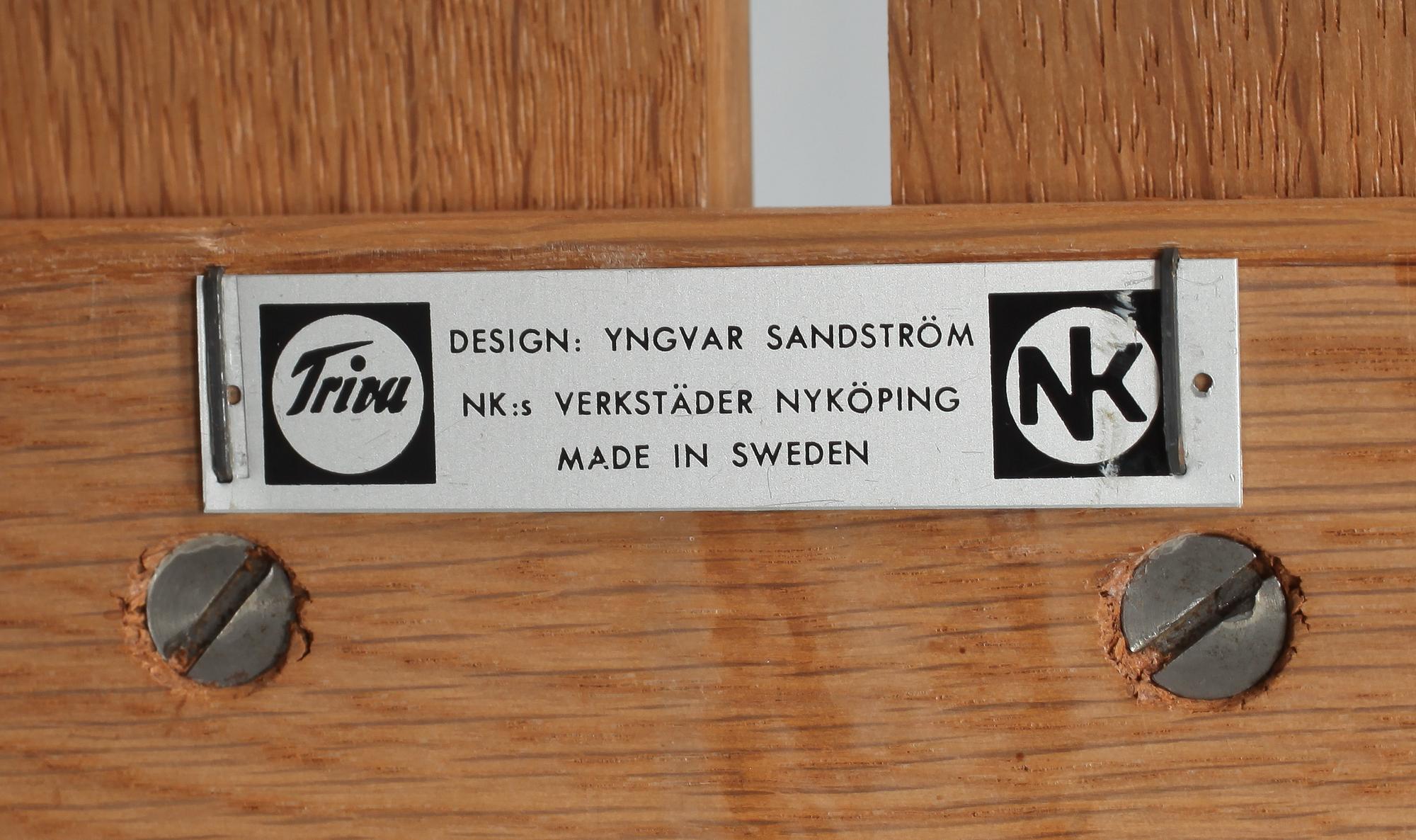 BÄNK, "Tokyo", Yngvar Sandström, Nordiska Kompaniets Triva serie, 1900-talets andra hälft.