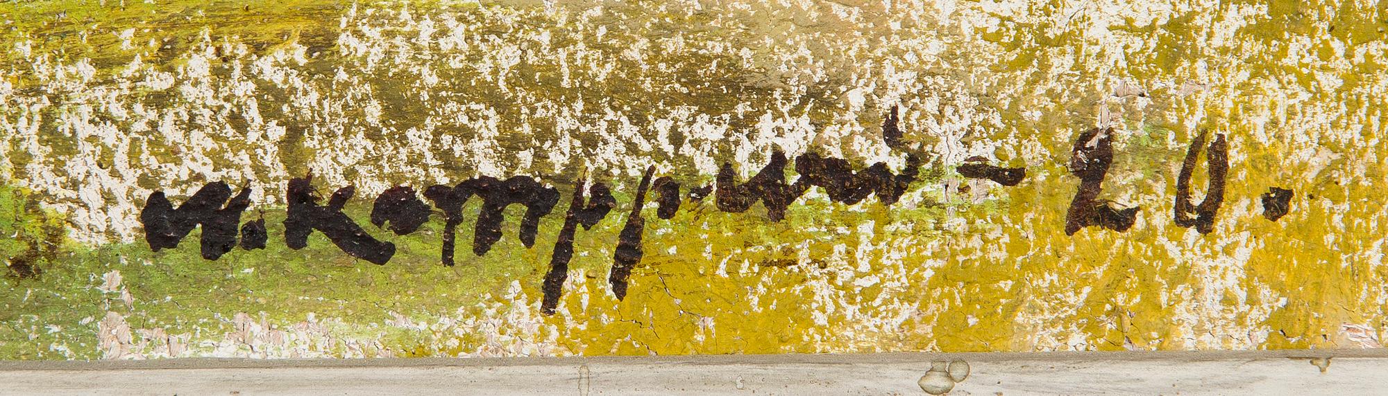 Väinö Kamppuri, Cottage Landscape.