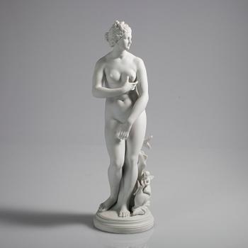 VENUS DE MEDICI, porslin/biskvi  1900-talets början.