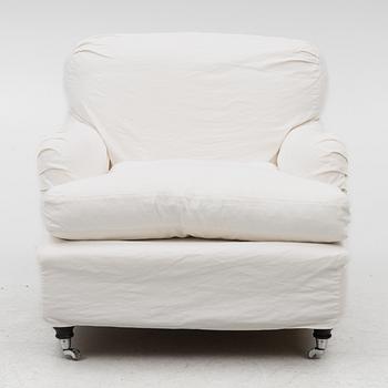 A Howard model armchair, contemporary.