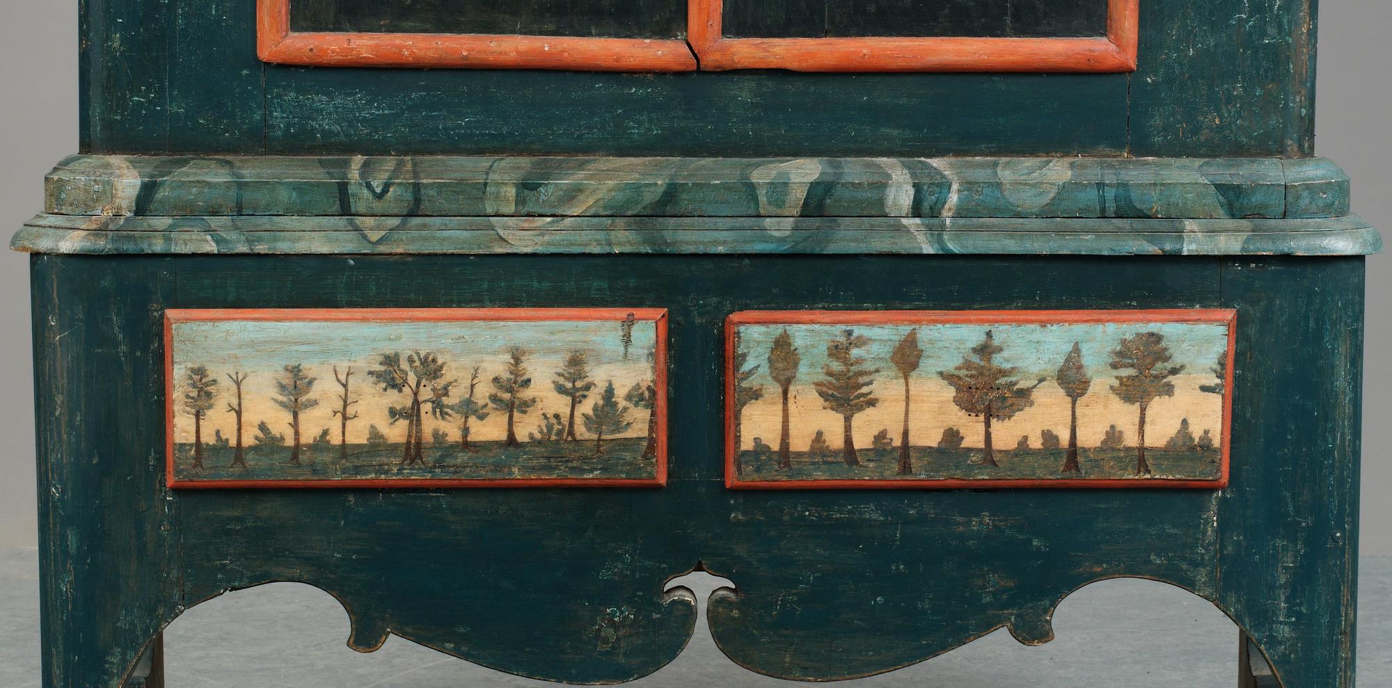 SKÅP. Jämtland, daterat 1799.