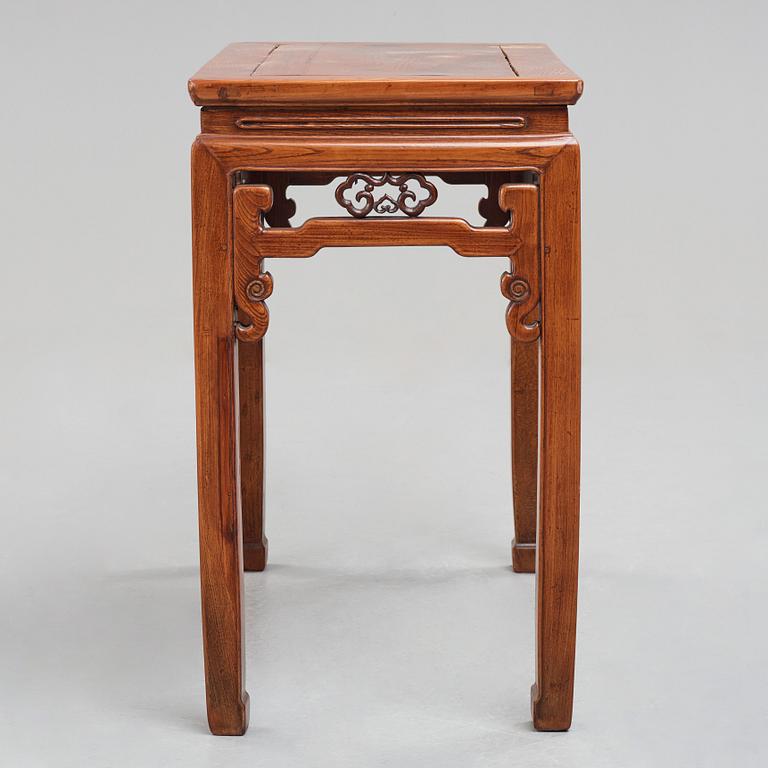 A hardwood altartable, Qing dynasty (1664-1912).