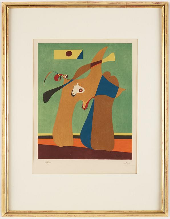 Joan Miró, "Une femme".