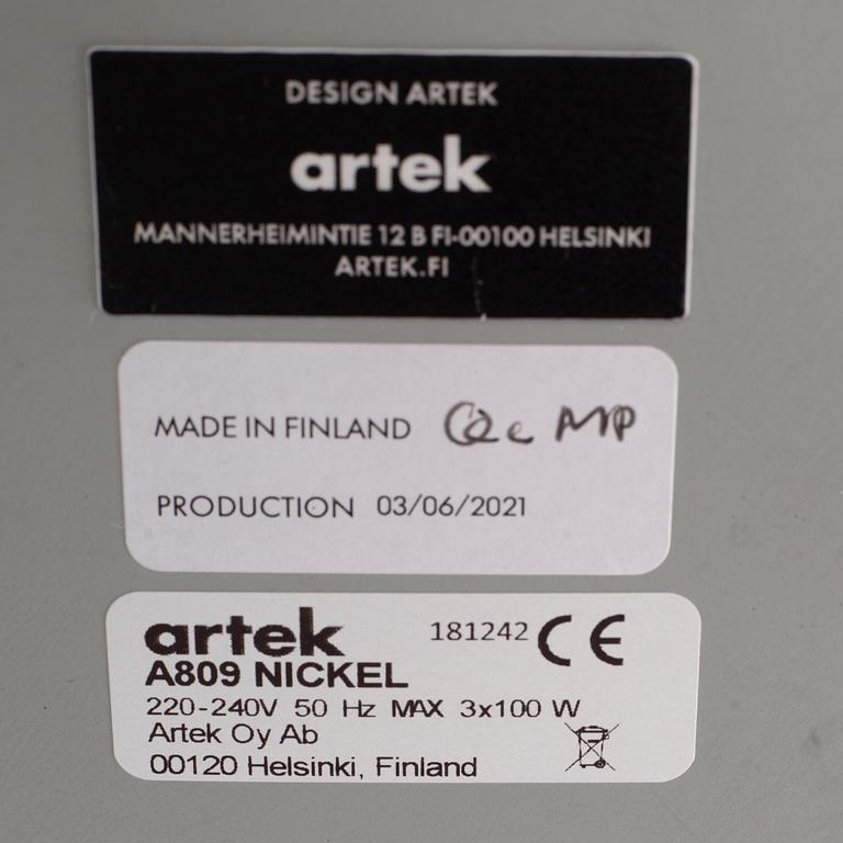 Alvar Aalto, golvlampa, modell A 809, Artek, formgiven 1959.