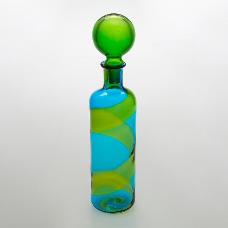 Tapio Wirkkala, A 'Coreano' glass carafe for Rosenthal 1979.