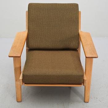 FÅTÖLJ, "GE 290", Hans J Wegner, Getama, Danmark, 1900-talets andra hälft.