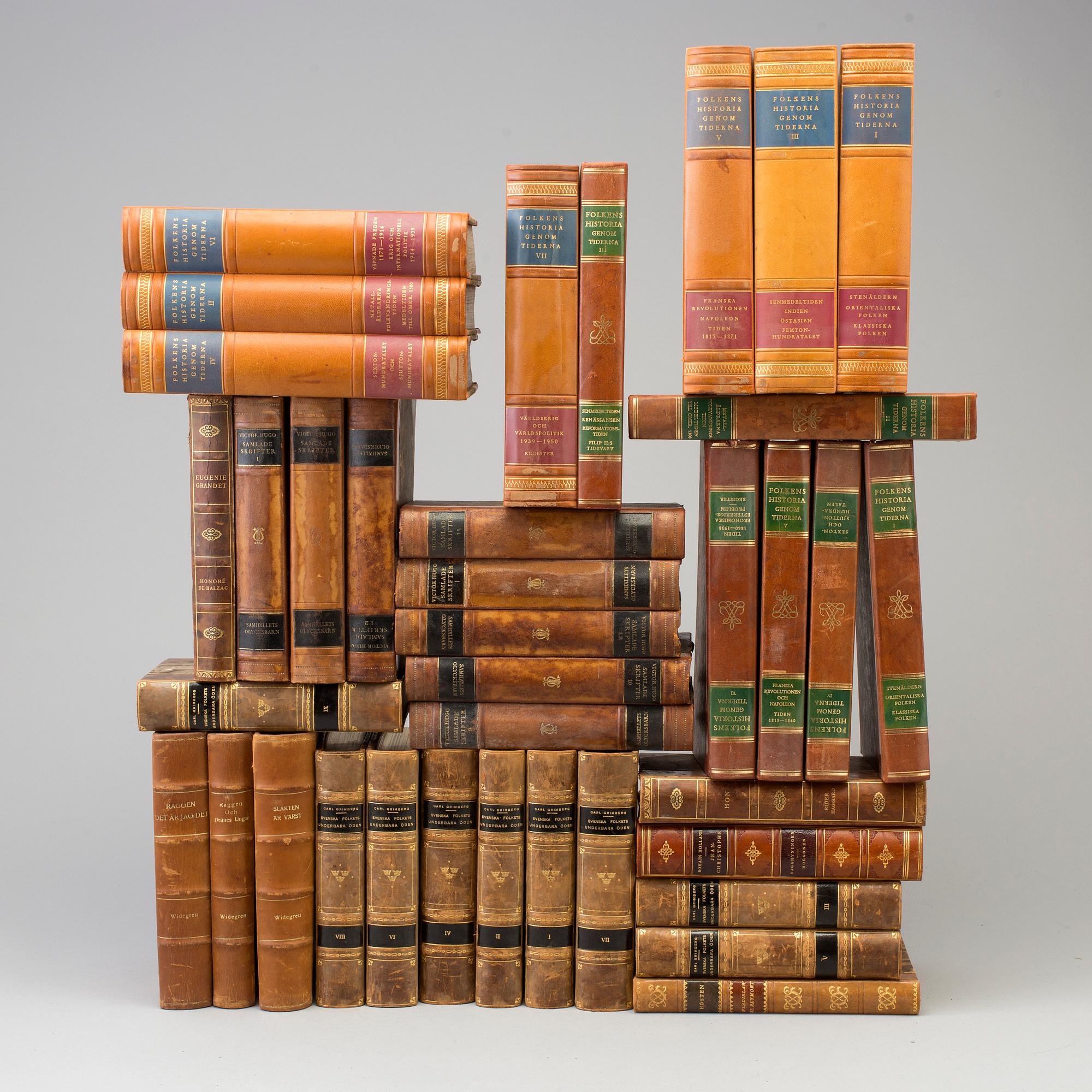 37 books, first half of the 20th century.