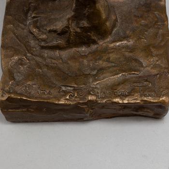 ASTRI BERGMAN-TAUBE, sculpture, bronze, Herman Bergman, signed.