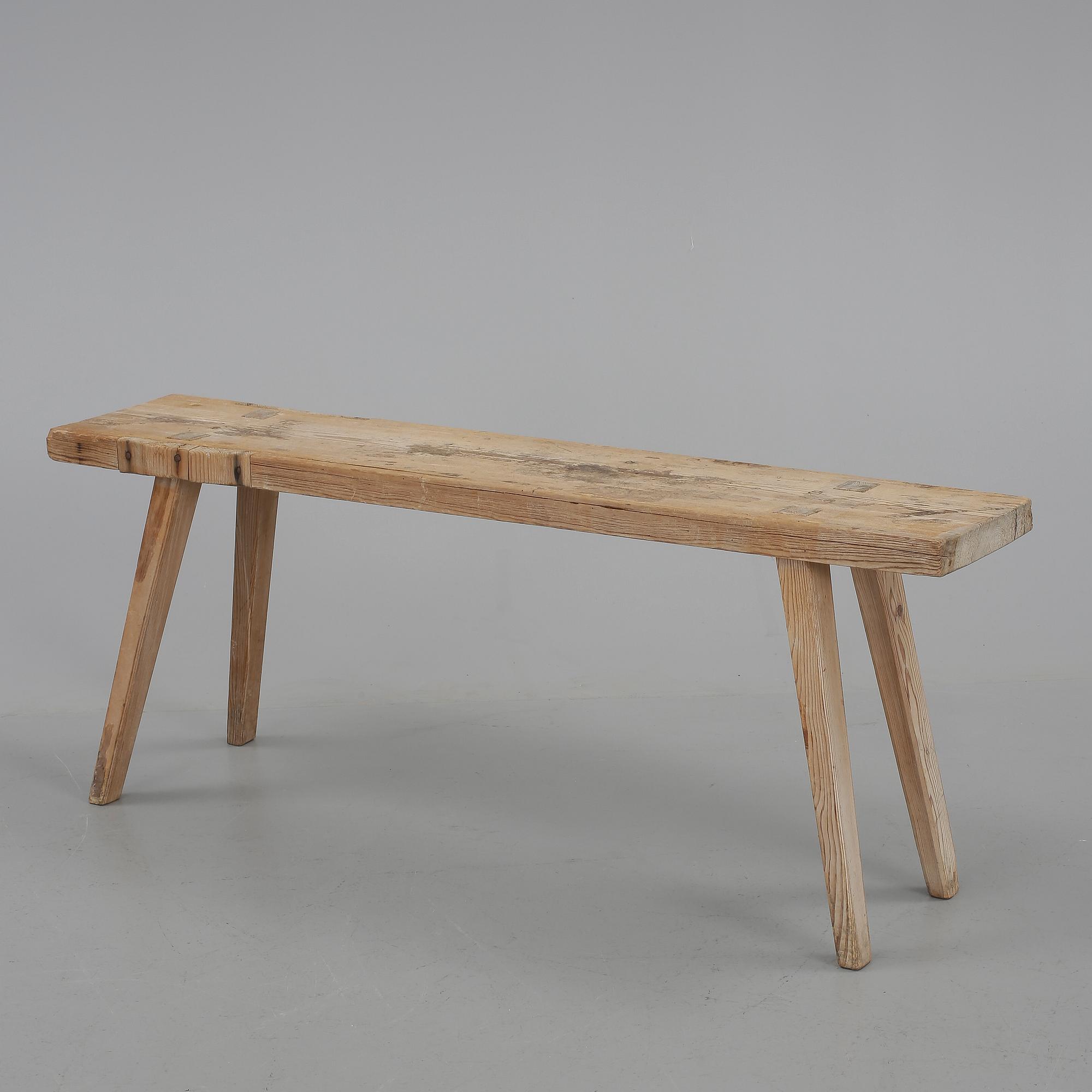BÄNK, allmoge, 1800-talets mitt.
