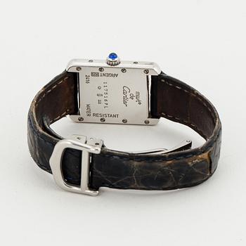 CARTIER, Tank, wristwatch, 22 mm.