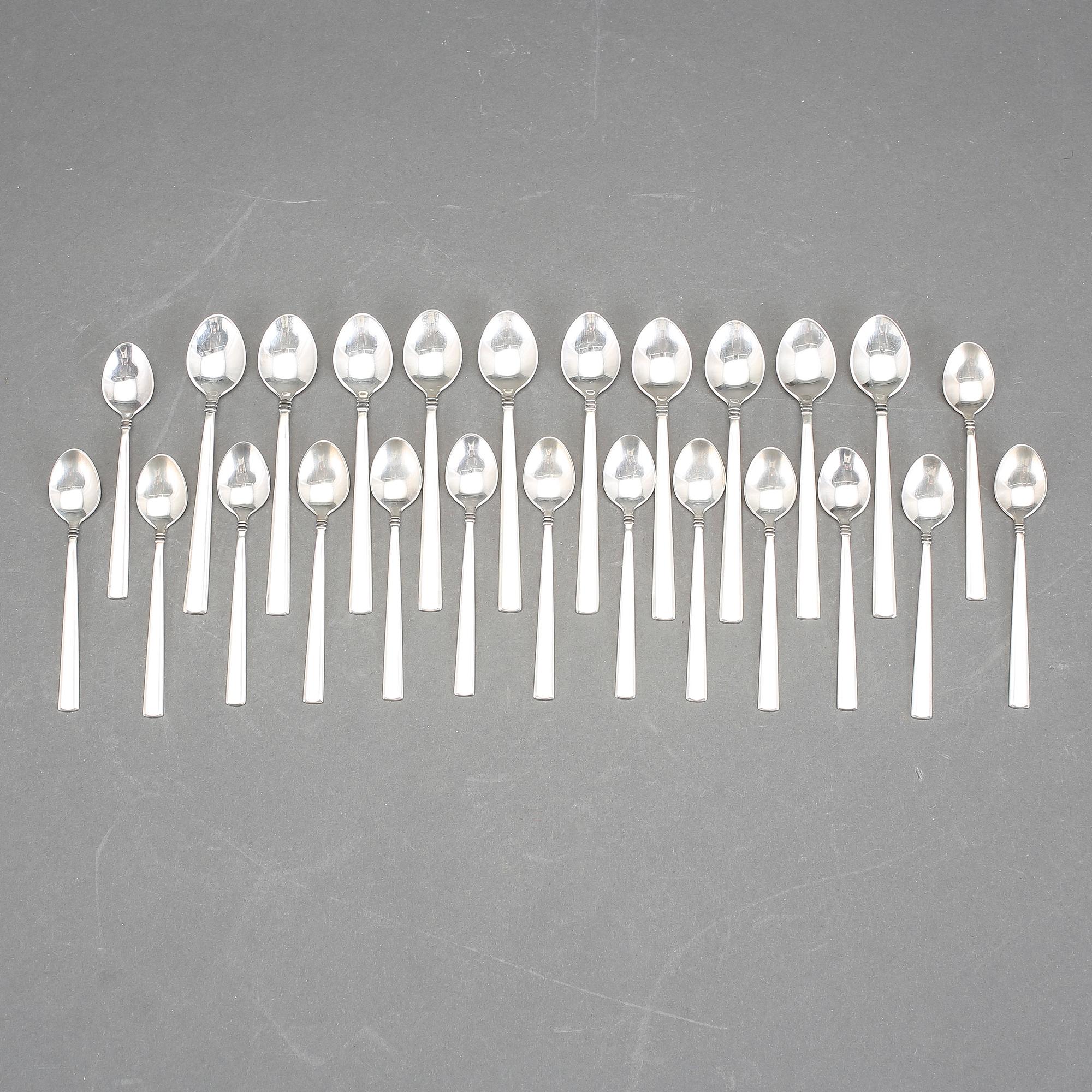 SKEDAR, 25 st, silver, Mema, Lidköping, 1958. Vikt ca 214g.