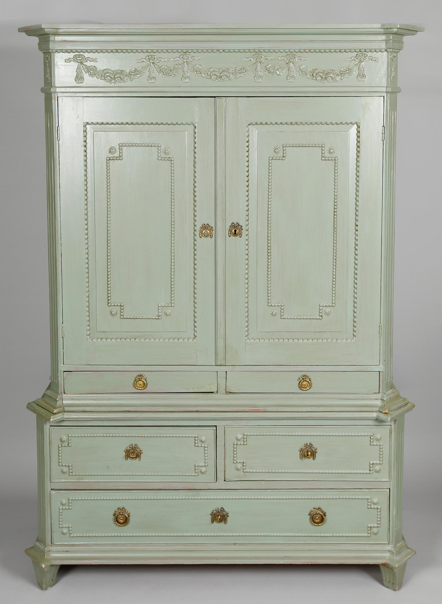 MATSALSSKÅP, gustaviansk stil, 1800-tal.