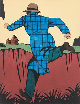 Jan Håfström, "Walkers escape".
