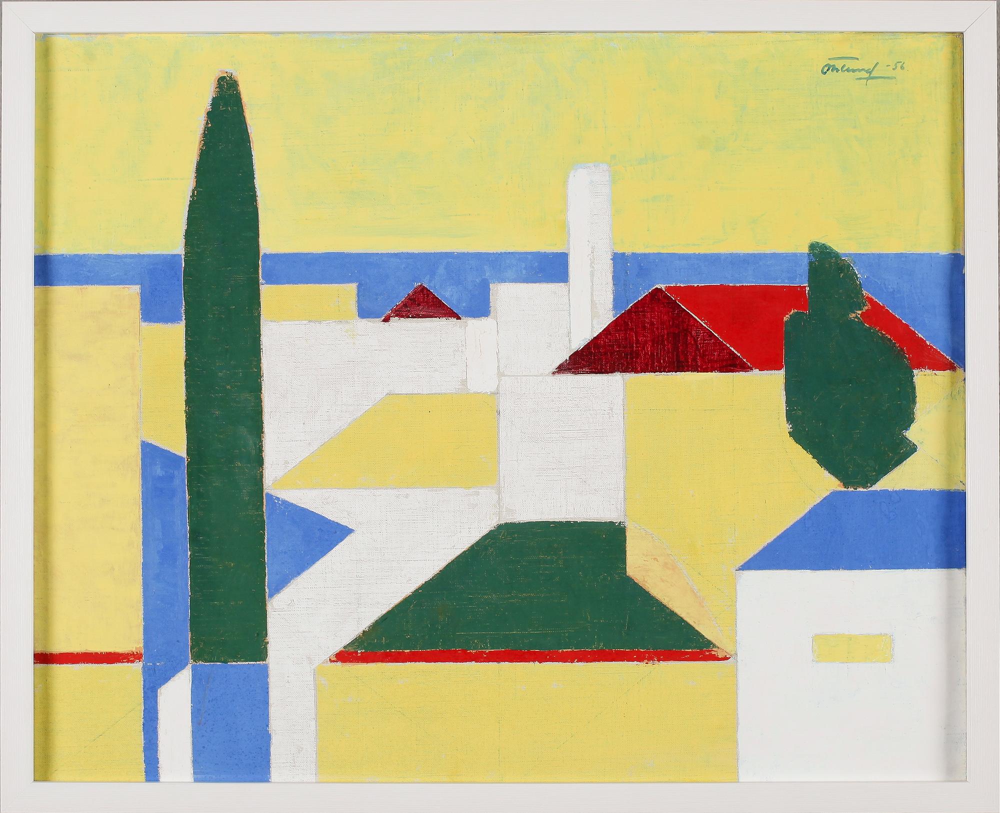 BERTIL ÖHLUND, olja på duk, signerad och daterad -56.