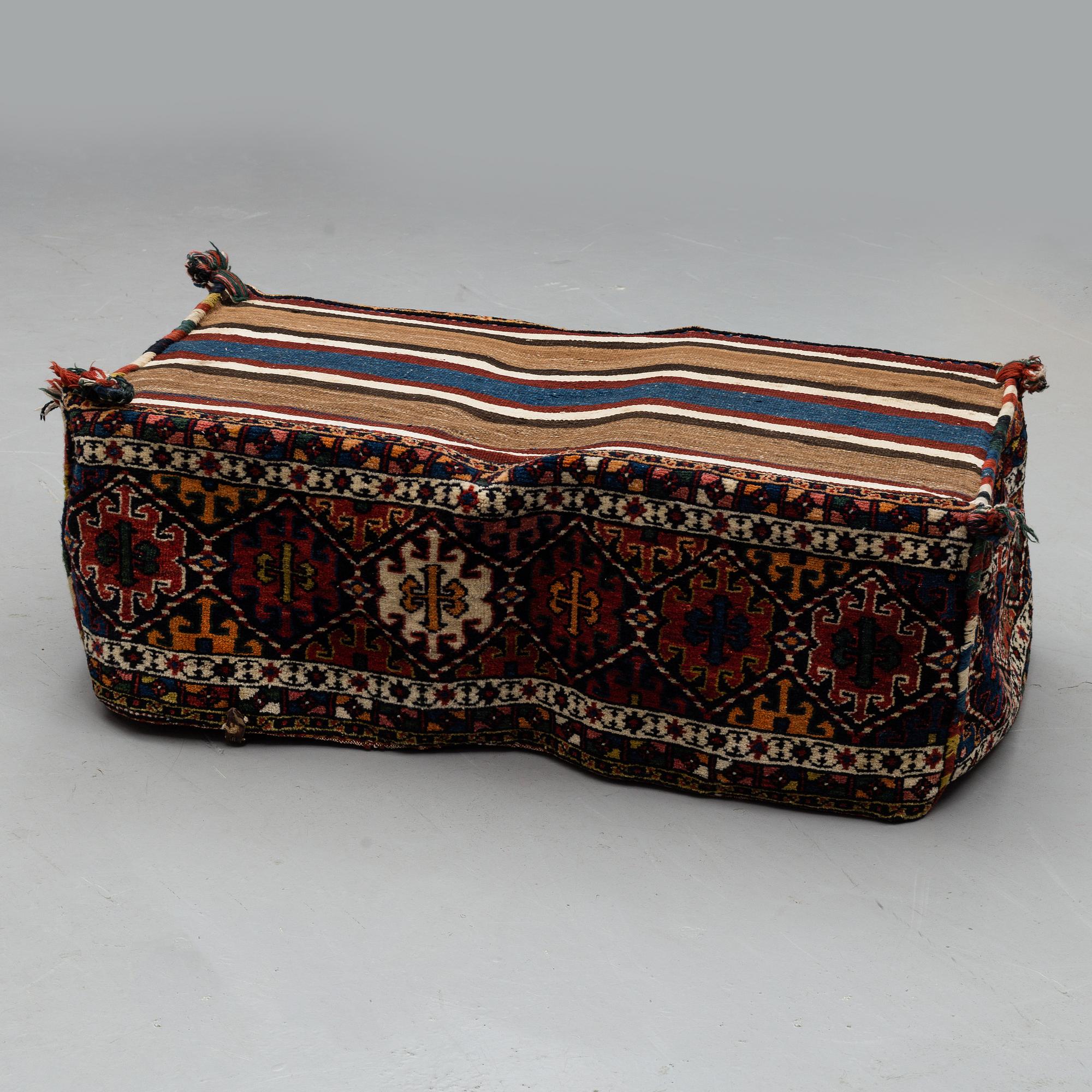 SEMI-ANTIQIE MAFRASH, IRAN, ca Height 43, length 95 och depth 48 cm.