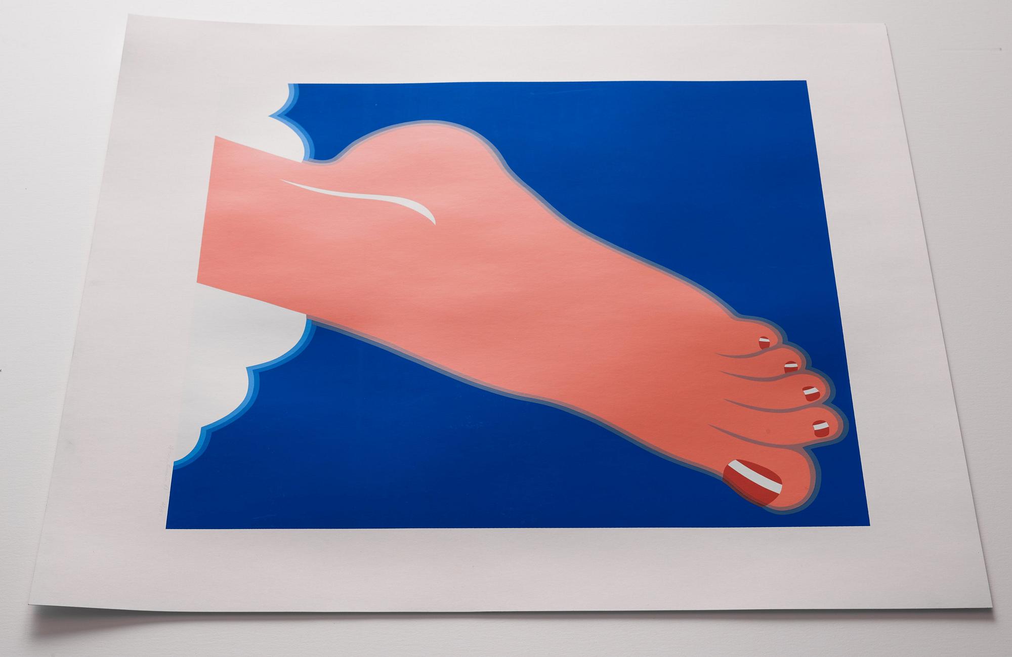 Tom Wesselmann, "Seascape (Foot)" from "Edition 68".
