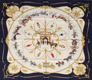 SCARF, "The Royal Mews", Colonel Jean de Fougerolle, Hermés.