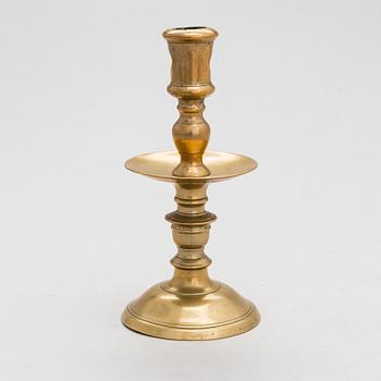 A Flanders 17th century candlestick.