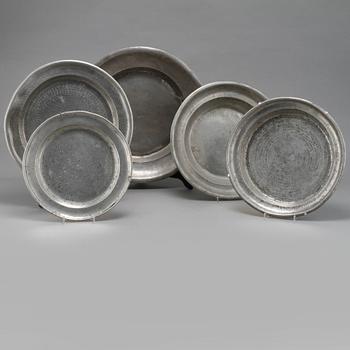 FAT, 5 st, tenn, 1800-tal.