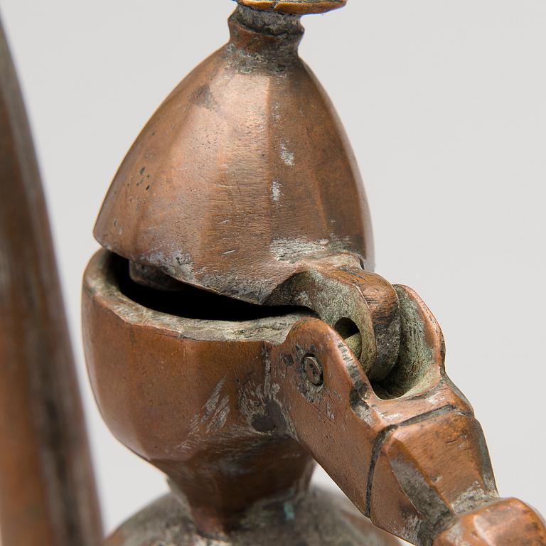 A Persian coffee pot, the first half of the 20th century.