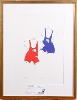 LJUNGBERG, MIKAEL, färglitografi, nr 38/990