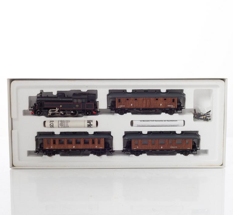 Märklin, tågset, 28703 H0, "Historic SJ Passenger Train".