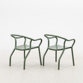 Jonas Wagell, chairs, 6 pcs, "Montmartre", Mitab, 1970s/80s.