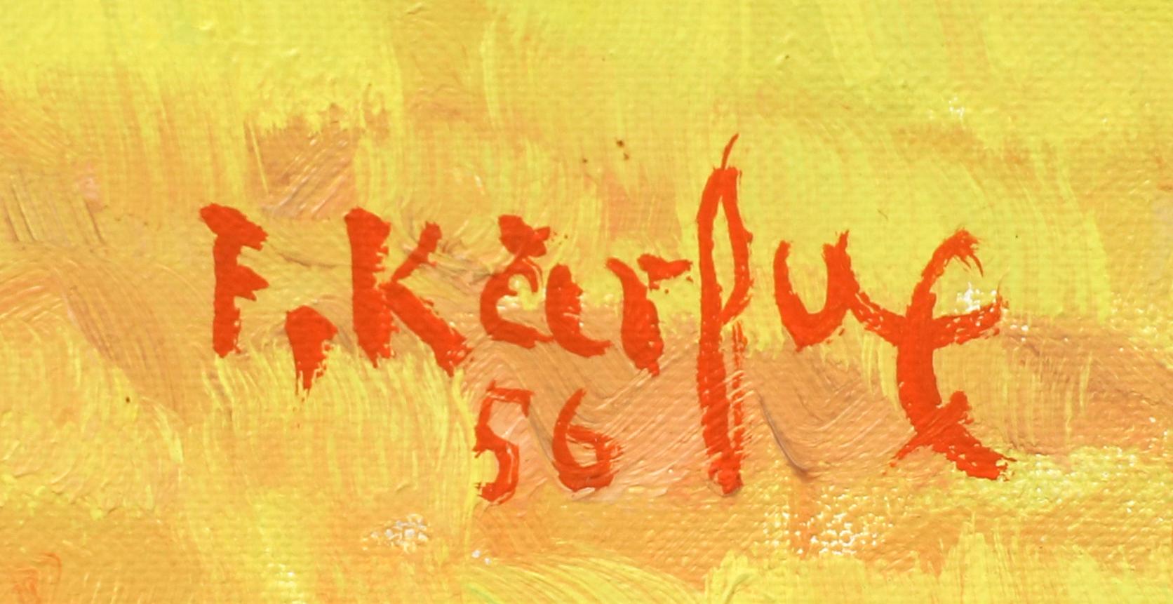 Fritz Kärfve, oil on canvas signed and dated 56.