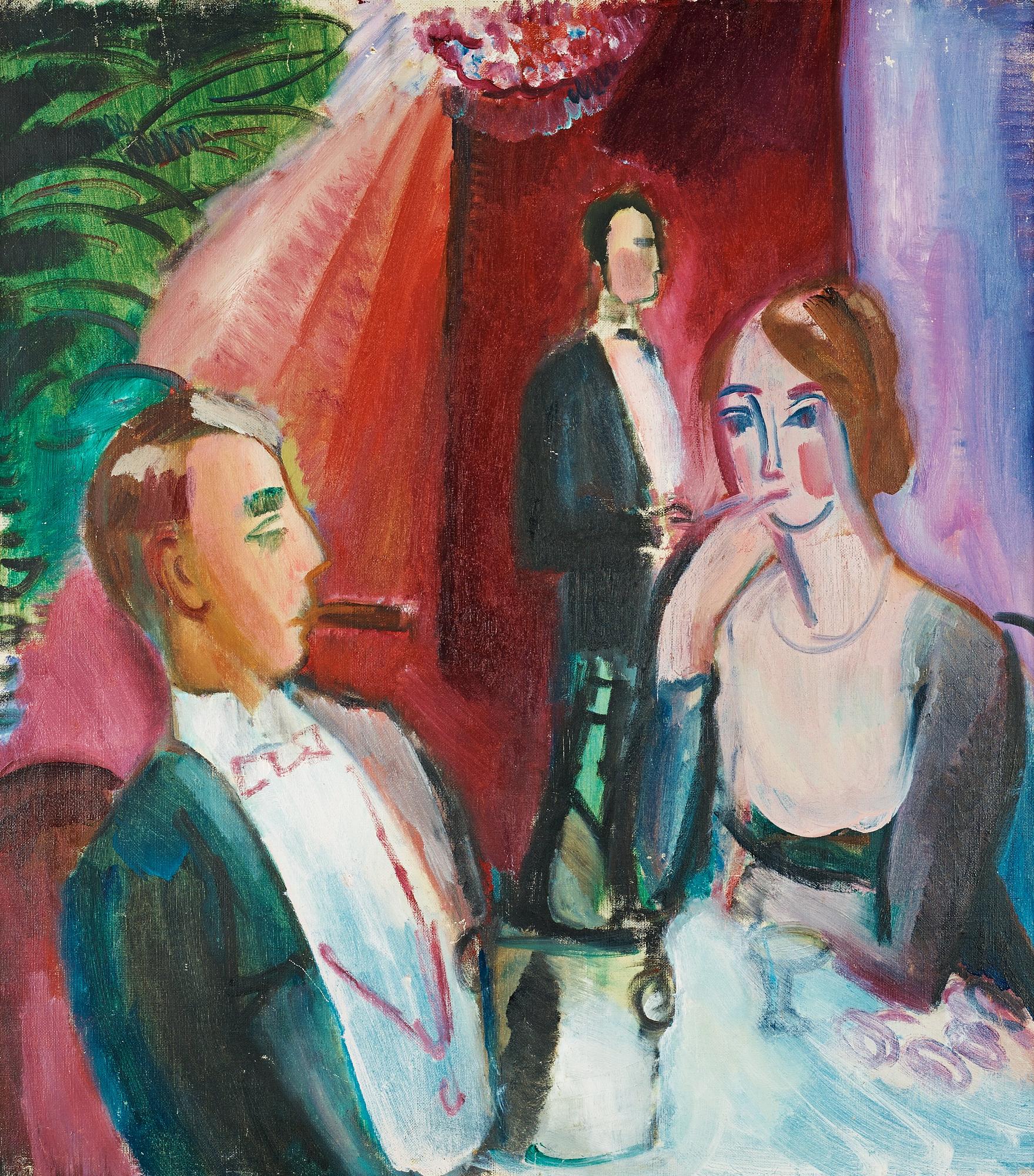 Gösta Sandels, Café Royal - Paris.