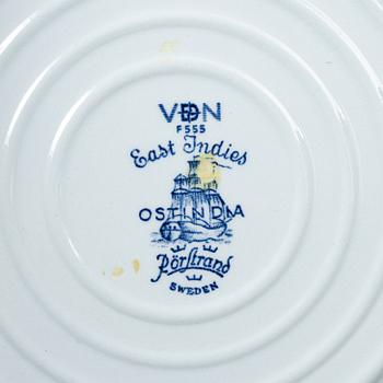 A Swedish Rörstrand 'Ostindia' dinner service, late 20th century and 21st century. (102 pieces).