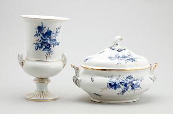 MATSERVIS, 62 del, porslin, Meissen, 1900-talets första hälft.