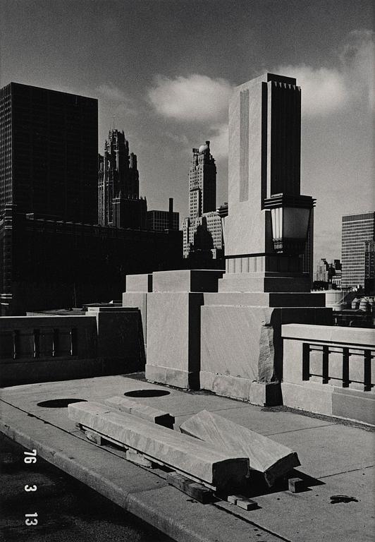 Gerry Johansson, "76 3 13", 1976.