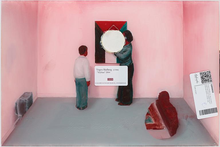 Yngve Rådberg, oil on acrylic glass signed Yngve Rådberg and dated 2004 verso.