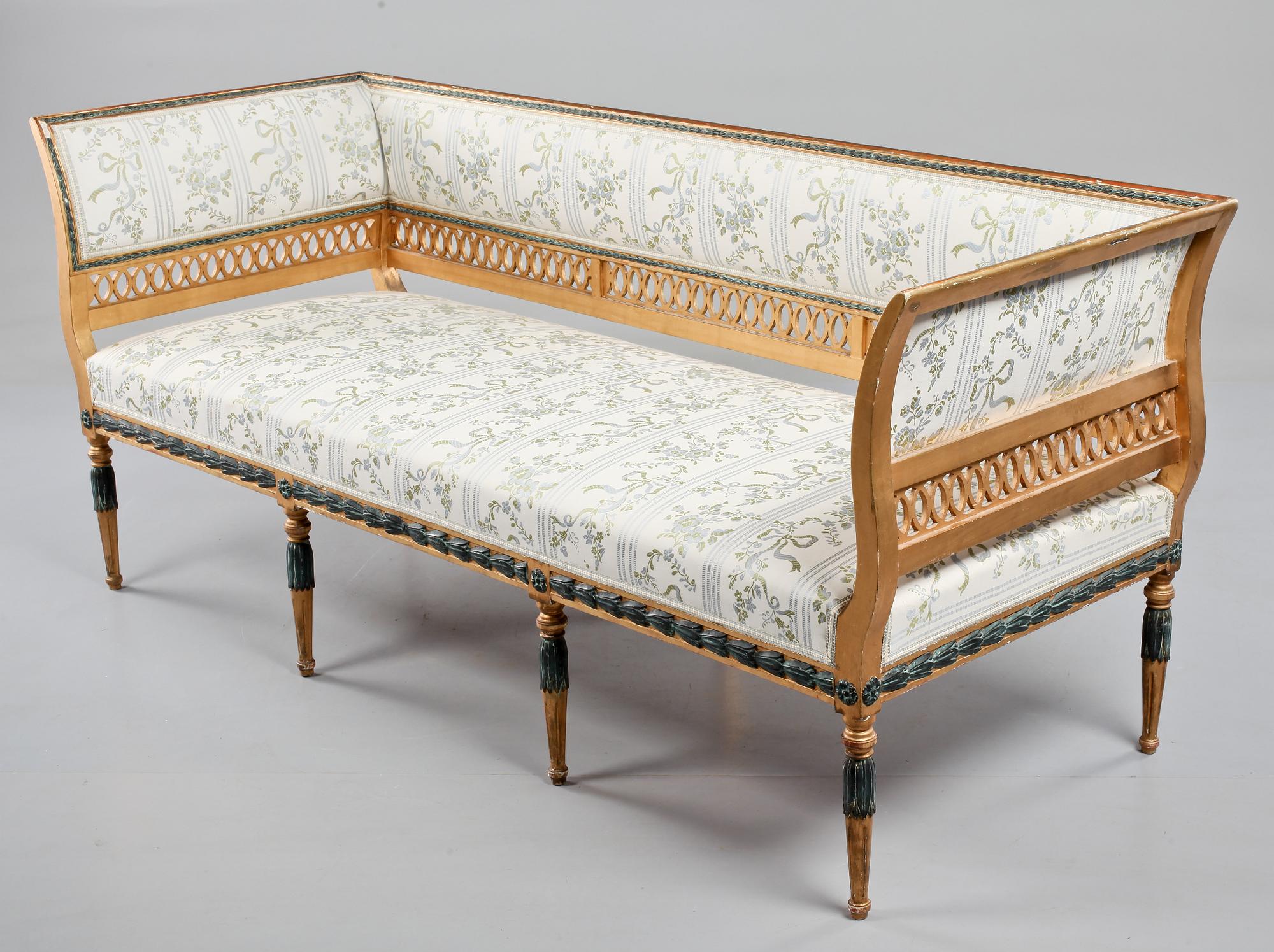 SOFFA, sengustaviansk, tidigt 1800-tal.