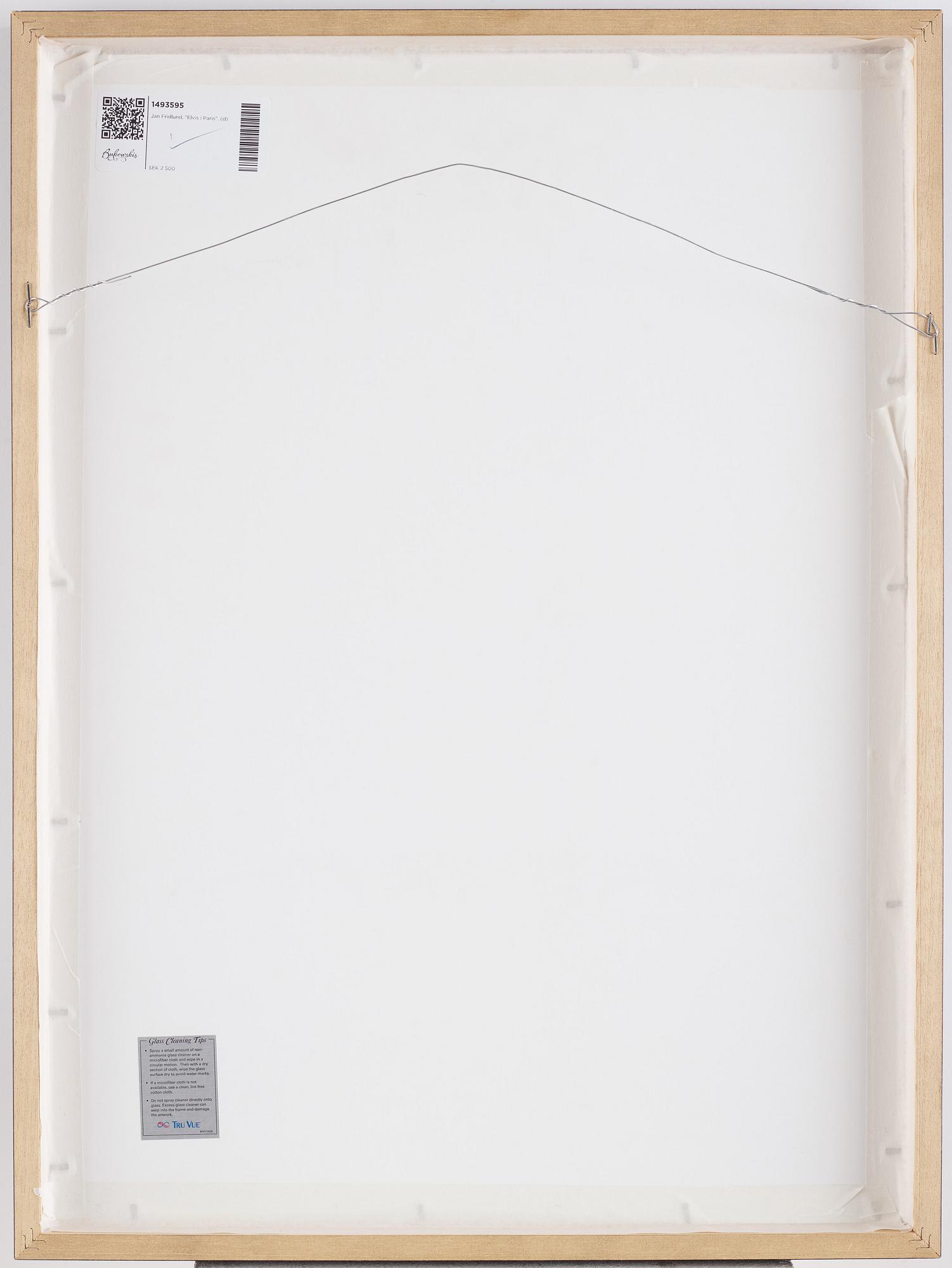 Jan Fridlund, "Elvis i Paris".