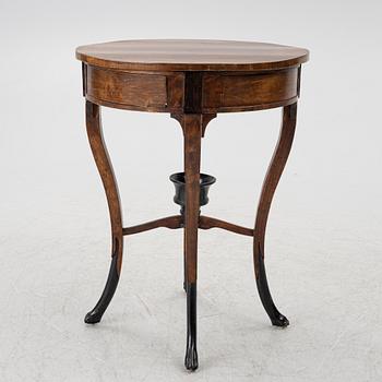 An Empire table, northern Europe, early 19th century.
