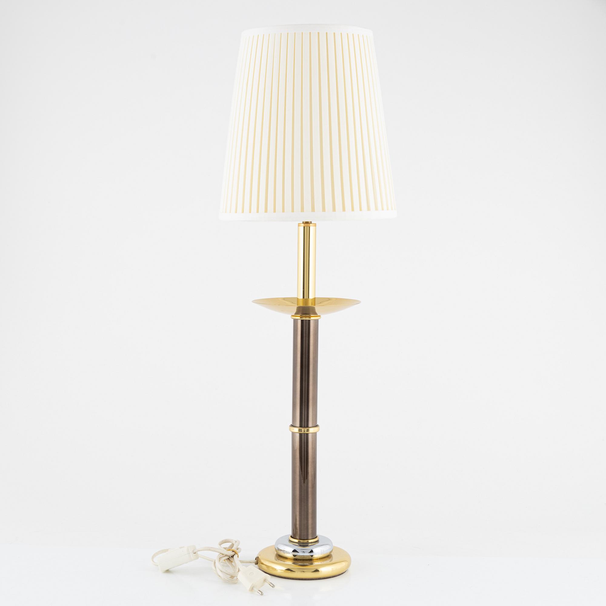 Bordslampa, sent 1900-tal.
