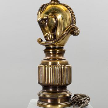 A PAIR OF TABLE LAMPS. DeKnudt, Belgium.