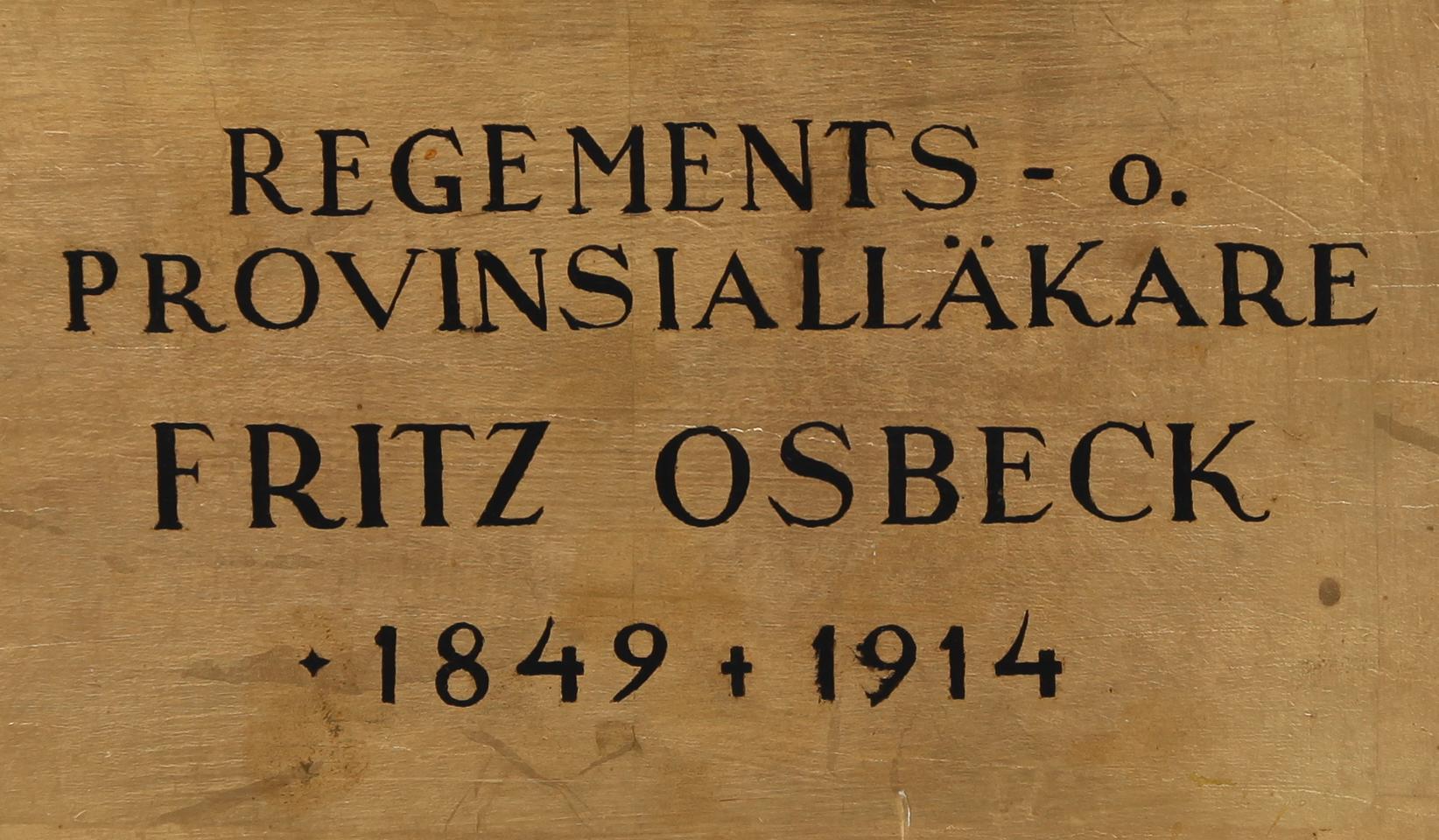 AXEL BORG, olja på duk, signerad.
