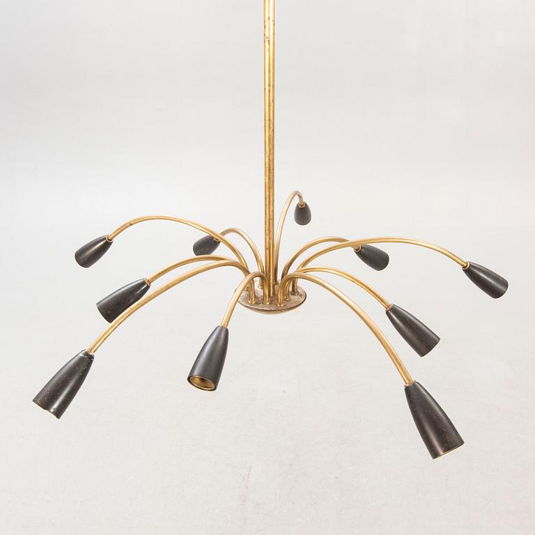 Ceiling lamp, Italy, 1950s.