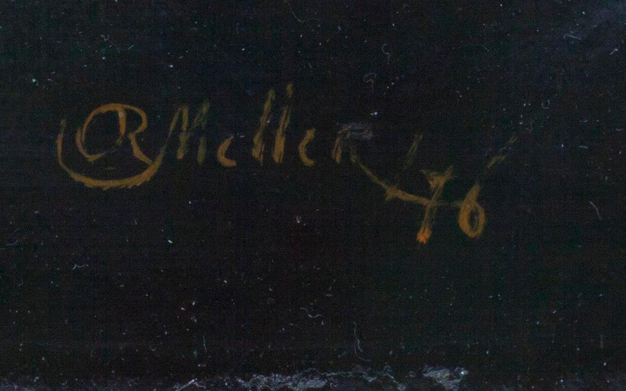 REIJO MELLER, olja på duk, signerad och daterad -76.