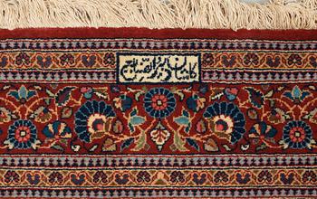 SEMI-ANTIQUE KASHAN DABIR. 158 x 108 cm.