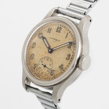 Longines, "Tre Tacche", wristwatch, 32,5 mm.