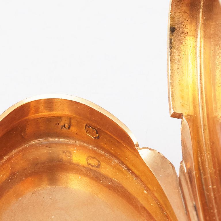 Dosa, guld 18K, Paris 1789-1791, kontrollör Jean-François Kalendrin.