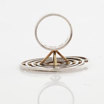 A ring made by Anders Högberg In Gothenburg in 1967.