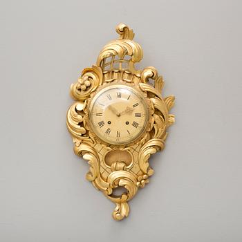 VÄGGPENDYL, rokokostil, 1900-talets mitt.