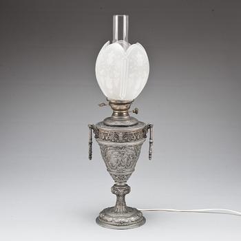 BORDSLAMPA. Sekelskiftet 1800/1900.